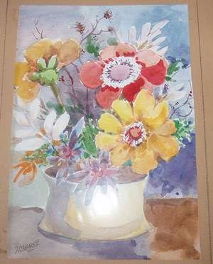 WATER COLOUR PAINTING !!!! ( H CLARKE ) ORIGINAL