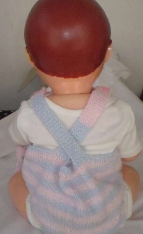 VINTAGE CELLULOID LARGE DOLL
