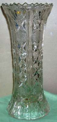 Beatiful Bohemian Cut Glass Vase