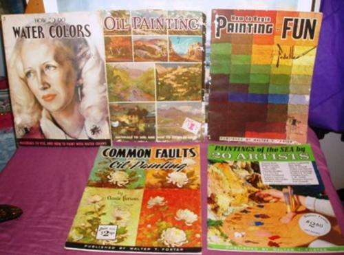 HOW TO BEGIN TO PAINTING FOR FUN ( 5BOOKS )
