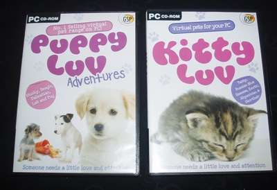 FAVOURITE GAMES PC PUPPY LUV+KITTY LUV