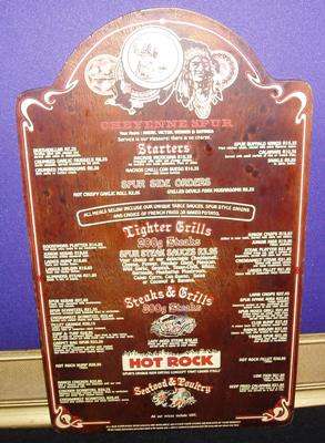 SPUR MENU