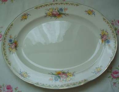 1X MEDIUM JOHN MADOCKS&SONS MEAT PLATTER I IVORY WEAR