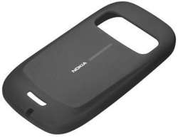 NOKIA C7/C7-01 SILICONE POUCH - BLACK