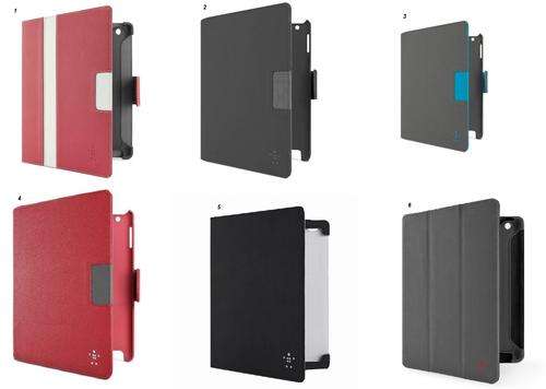 ALL ORIGINAL TOP QUALITY BELKIN IPAD FOLIO CASES. 6 TO CHOOSE FROM. 