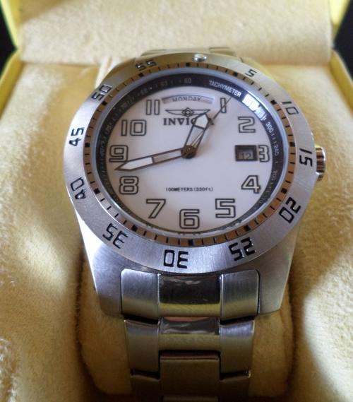 Invicta Men's 5249W Pro Diver Stainless Steel White Dial Watch