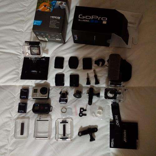 Gopro 3 black + exelent condition with accesories