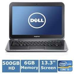 DELL 13z 13.3" LAPTOP 6GB 500GB i3-327U HDMI USB 3.0 x 3 Windows 8