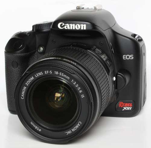 Canon EOS Rebel XSI/450D with Canon 18-55mm IS Lens