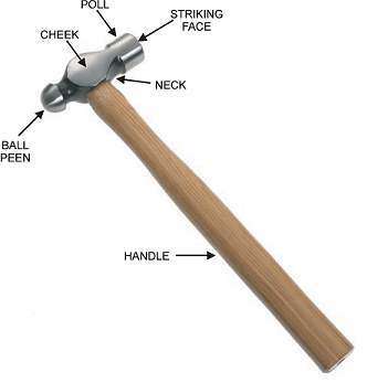 GENUINE HICKORY BALL PEIN HAMMER