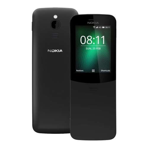 Nokia 8110 Black Dual Sim Brand New Sealed - On Hand