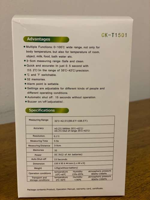 Infrared Thermometer