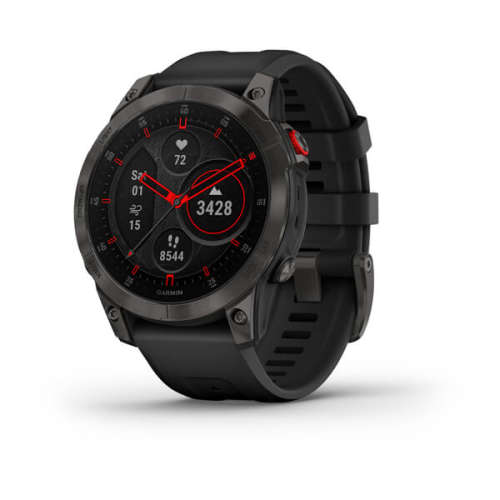 Garmin Epix (Gen 2) Sapphire/Black Titanium - 9.5/10 in Condition PART NUMBER 010-02582-12