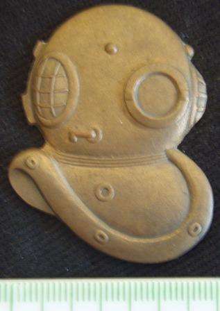 BADGE METAL SAN Qual Diver Owen 818b