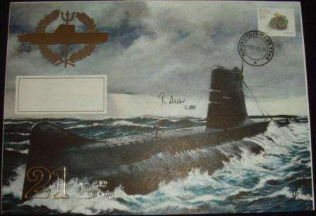 SAN First Day Cover Number 16 - Submarine 21st