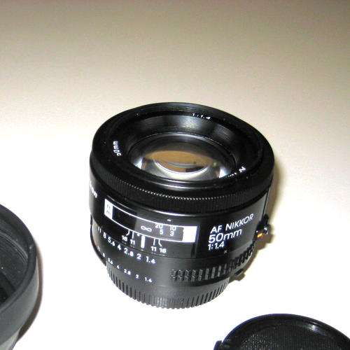 Lens Nikon AF NIKKOR 50mm 1:1,4