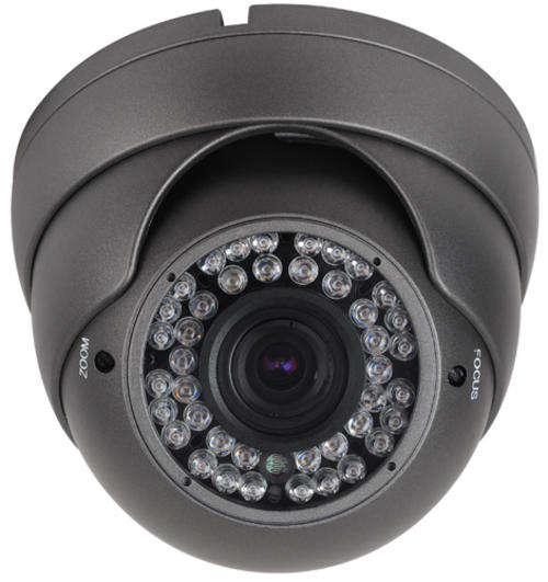 AHD 720P/960H Weatherproof, Vari-focal 2.8- 12mm IR Dome Camera, 30m IR.