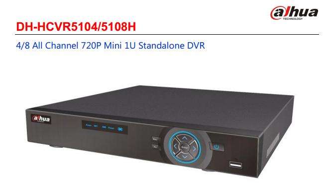 DAHUA 8CH HDCVI Megapixel HD standalone DVR