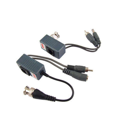 BNC Video Balun with power and audio for CCTV Camera UTP Cat-5 Cable RJ45