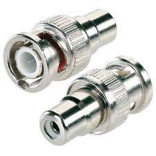 BNC TO RCA (M TO F) adapter