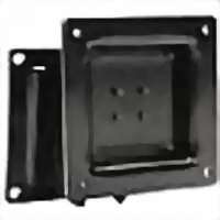 Ajustable wall bracket for LCD monitor
