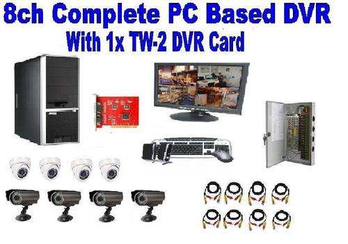 8CH Complete PC Based DVR System