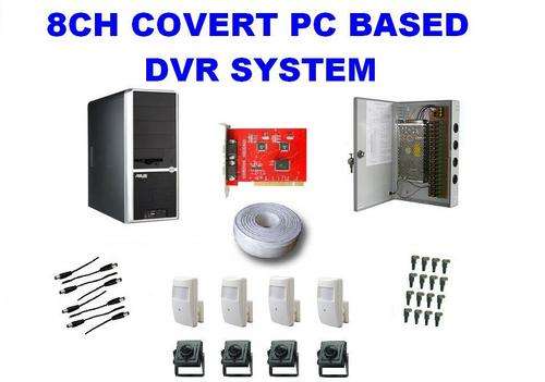 8CH COVERT PC BASED DVR SYSTEM