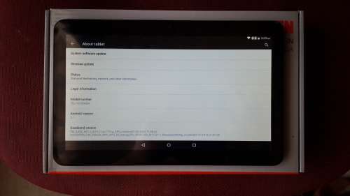 Telefunken 10.1 inch tablet! ANDROID 5.1-3G-WIFI -8GB Memory -1GB RAM -Dual SIM -Bluetooth -Micro SD
