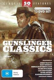 Gunslinger Classics 50 Movie Boxset DVD
