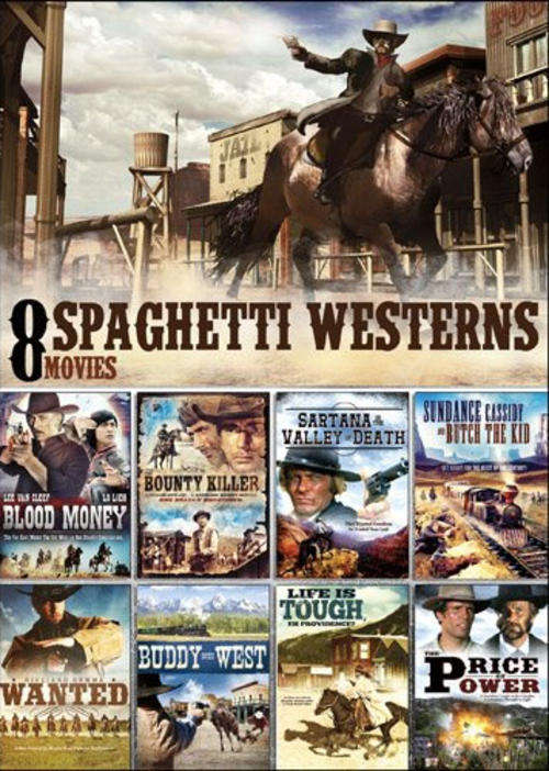 8 Spaghetti Westerns boxset DVD