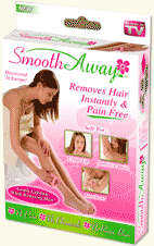 NEW Smooth Away Painless Hair Remover