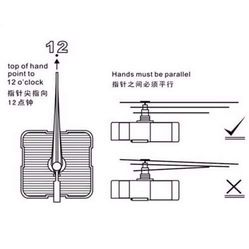 Easy to Assemble & Fit complete Watch  Mechanism