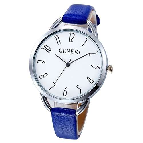 Ladies Smart  " GENEVA "  Leather Band Watch