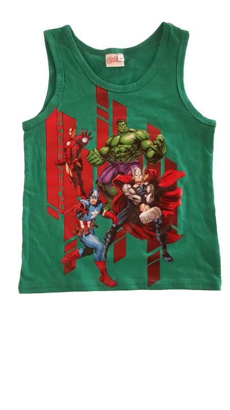 Boys' Super Cool  AVENGERS  Print Summer Vest by MARVEL COMICS  ( 5 - 6 years )