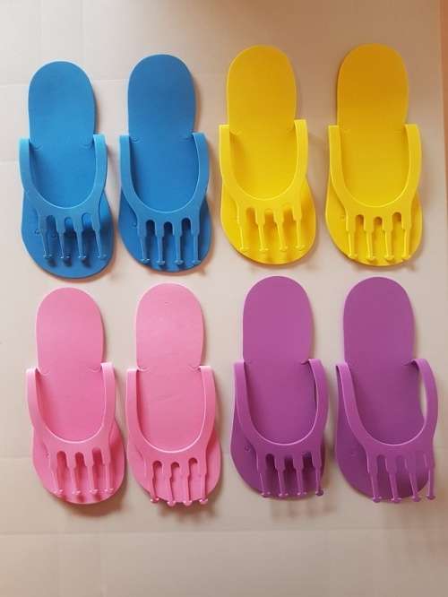 7 x Pairs Sponge Sandal Salon Quality Toe Seperators