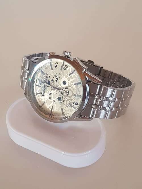 Mens Stunning  AWIN SPORT  Steel Band Watch