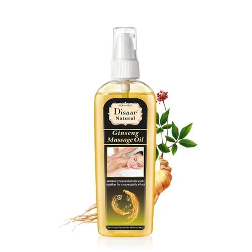 Disaar Natural Muscle Pain and Body Ache Relieving Ginseng Massage Oil