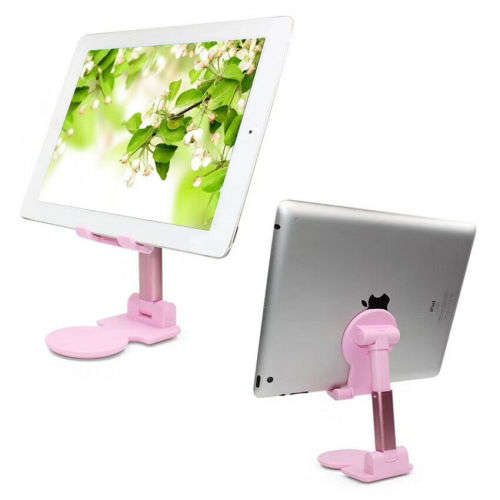 High Quality Foldable and Multi Angle Adjustable Desktop Stand / Holder For Cell Phones / Tablets
