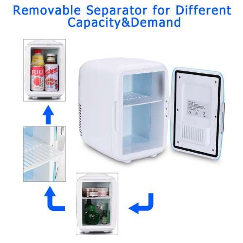 Amazing 4L Electric Mini Desk Fridge Refrigerator & Warmer for the Car or Home