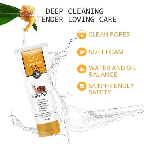 Aichun Beauty Snail Facial Cleanser Anti-wrinkle Whitening Face Wash