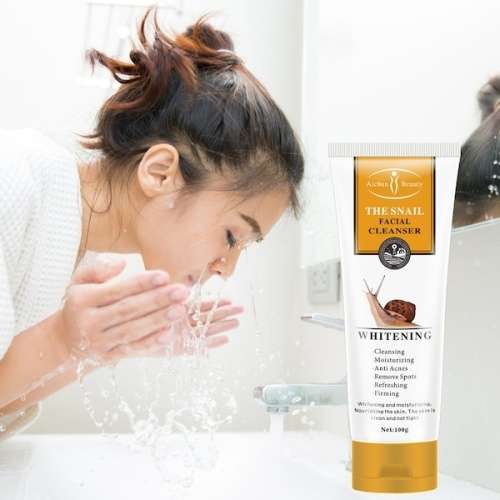Aichun Beauty Snail Facial Cleanser Anti-wrinkle Whitening Face Wash