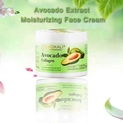 Wokali Avocado Collagen  Anti - Wrinkle , Weather Protection and  Firming Face Cream