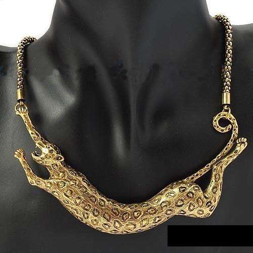 LADIES BEAUTIFUL LEOPARD NECKLACE