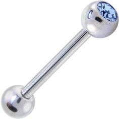 Cool and Sexy Tongue or Nipple Ring (Light Blue)