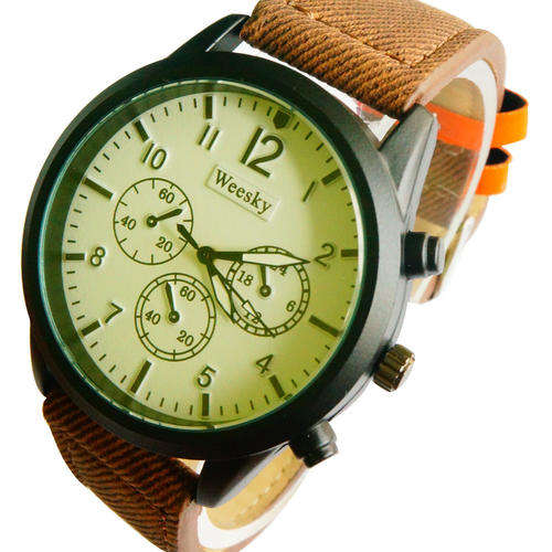 Mens Elegant  WEESKY  Analog Quartz Watch