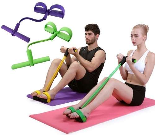 Pedal Puller Resistance Band Full Body Trimmer and Core Strengthner Machine