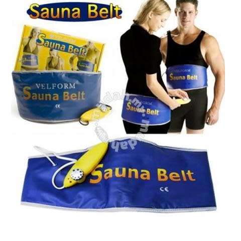 VELFORM SAUNA BODY SLIMMING BELT with FREE TAPE MEASURE