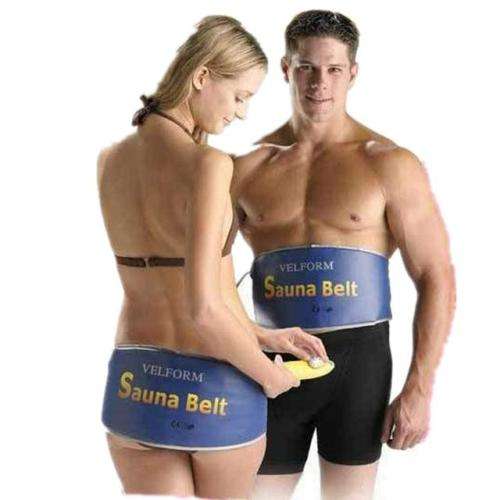 VELFORM SAUNA BODY SLIMMING BELT with FREE TAPE MEASURE