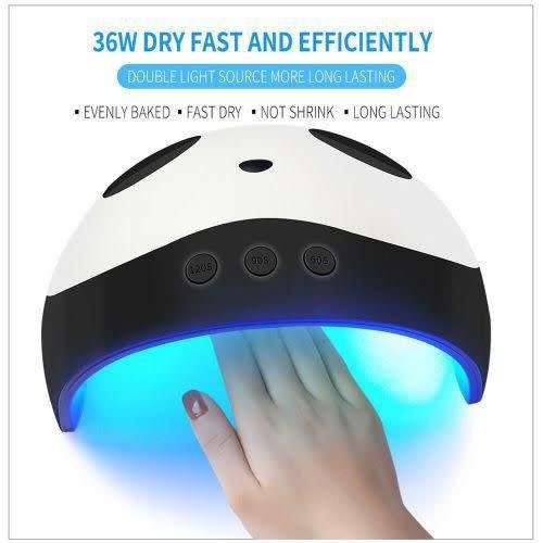SUPER CUTE 36W Panda UV LED Nail Lamp