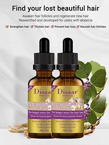 AMAZING GINGER  ANTI - HAIR LOSS , HAIR RE - GROWTH  and  BEARD HAIR GROWTH SERUM